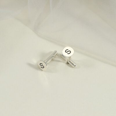 Initial Round Cufflinks Cvc08 4