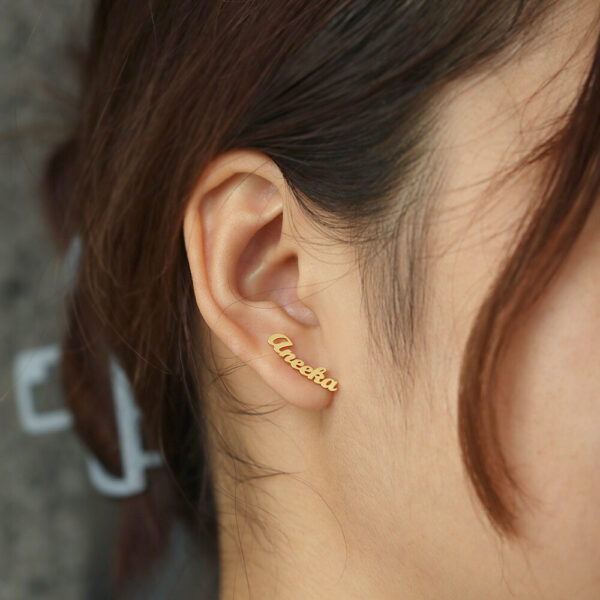 name earrings CVE09-7
