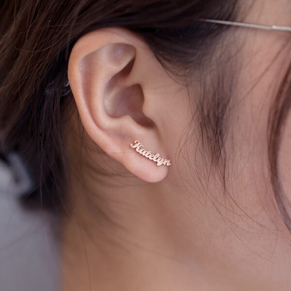 name earrings CVE09-9