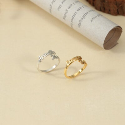 Double Name Ring Cvr09