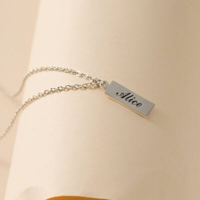 Dainty Name Tag Necklace Cvn26 3