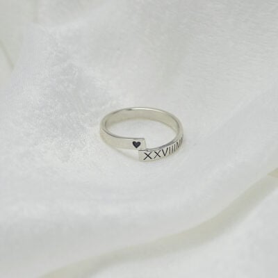 Roman Numeral Ring Cvr11 4