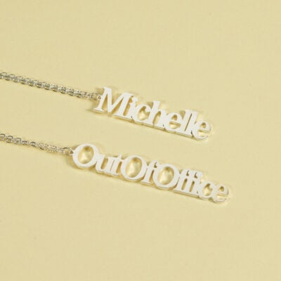 Vertical Name Necklace Cvn20 3